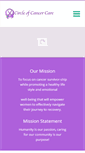 Mobile Screenshot of circleofcancercare.org